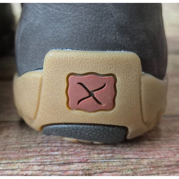 Twisted X Eco TWX Men's Gray Slip On Driving Moc Shoes Size 7.5W Antibacterial - Picture 9 of 12